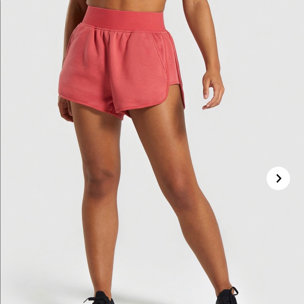 ISO Gymshark Legacy shorts in Large (Brick)